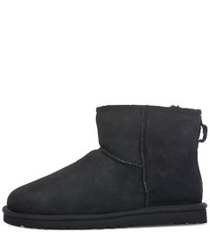 Утепленные замшевые полусапоги Classic Mini UGG