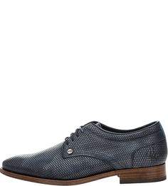Синие туфли дерби из натуральной кожи Rehab Footwear