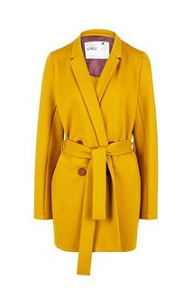 Желтый длинный пиджак UNU Clothing