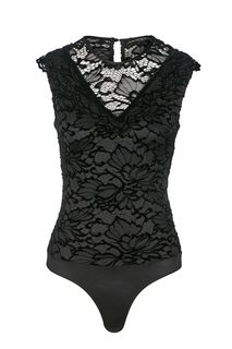 Топ-боди черного цвета Guess