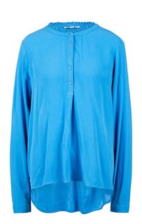 Синяя туника-блуза из вискозы Tom Tailor Denim