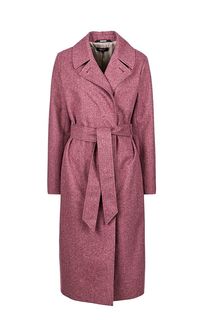 Пальто розового цвета с карманами Urban Tiger