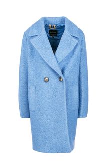 Синее пальто с карманами More & More