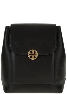 Кожаный городской рюкзак с откидным клапаном Tory Burch