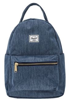 Текстильный рюкзак синего цвета Herschel