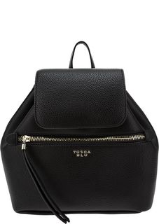 Рюкзак черного цвета с узкими лямками Tosca BLU