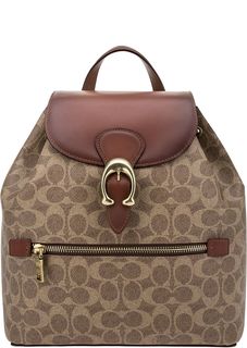 Рюкзак с монограммой бренда Coach