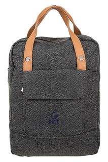 Серый текстильный рюкзак с отделением для ноутбука G.Ride