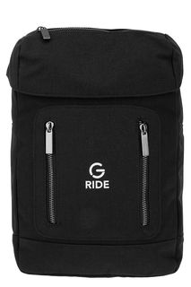Черный текстильный рюкзак с отделением для ноутбука G.Ride