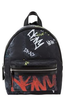 Текстильный рюкзак с одним отделом на молнии Dkny