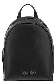 Рюкзак черного цвета с одним отделом на молнии Calvin Klein Jeans