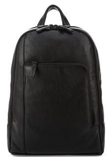 Кожаный рюкзак с двумя отделами и карманом Gianni Conti