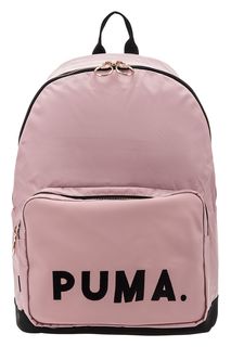 Розовый текстильный рюкзак с вышивкой Puma