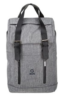 Вместительный текстильный рюкзак с откидным клапаном G.Ride