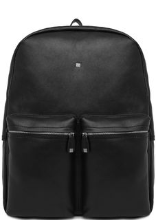 Кожаный рюкзак с карманами Sergio Belotti