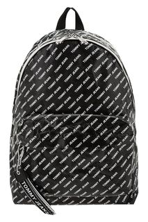 Черный рюкзак с широкими лямками Tommy Jeans