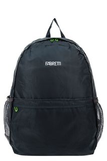 Синий текстильный рюкзак в спортивном стиле Fabretti