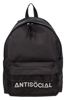 Текстильный рюкзак с логотипом бренда AntisÖcial WE ARE WHO WE ARE
