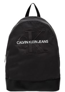Вместительный текстильный рюкзак с вышивкой Calvin Klein Jeans