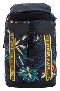 Текстильный рюкзак с откидным клапаном Tommy Hilfiger