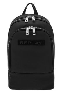 Вместительный рюкзак с логотипом бренда Replay