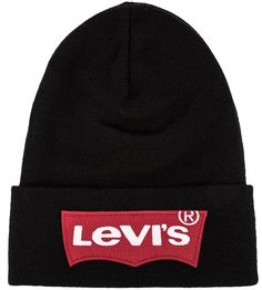 Черная шапка с логотипом бренда Levis®