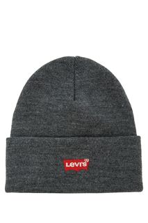 Серая шапка с логотипом бренда Levis®