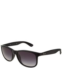 Солнцезащитные очки в черной оправе Andy Ray Ban