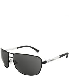 Солнцезащитные очки с серыми линзами Emporio Armani