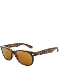 Очки с коричневыми линзами New Wayfarer Ray Ban