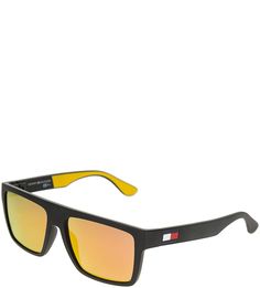 Солнцезащитные очки с логотипом бренда Tommy Hilfiger