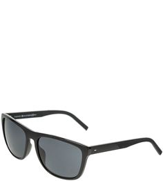 Черные солнцезащитные очки Tommy Hilfiger