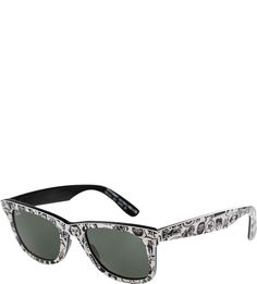 Солнцезащитные очки в пластиковой оправе Wayfarer Ray Ban