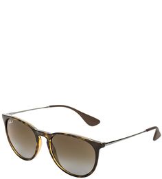 Коричневые очки с поляризованными линзами Erika Ray Ban
