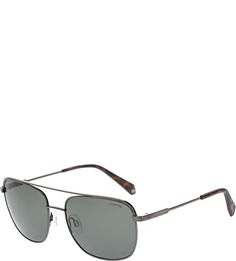 Солнцезащитные очки в металлической оправе Polaroid