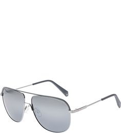 Солнцезащитные очки в металлической оправе Polaroid