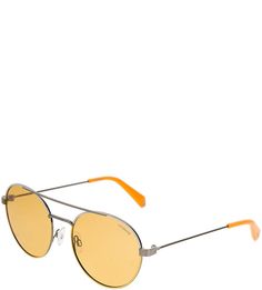 Оранжевые солнцезащитные очки Polaroid