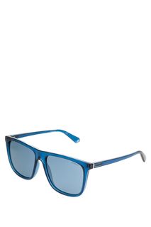 Синие солнцезащитные очки Polaroid