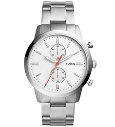 Часы с люминесцентными стрелками Fossil