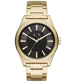 Часы с металлическим браслетом и влагозащитой Armani Exchange