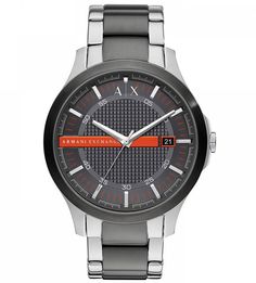 Часы с металлическим браслетом и влагозащитой Armani Exchange