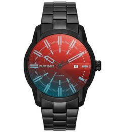 Влагозащищенные часы с тонированным стеклом Diesel