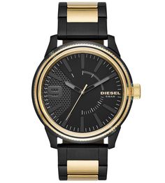 Кварцевые часы с круглым циферблатом Diesel