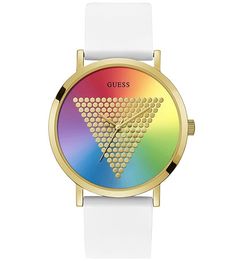 Кварцевые часы с силиконовым ремешком Imprint Guess