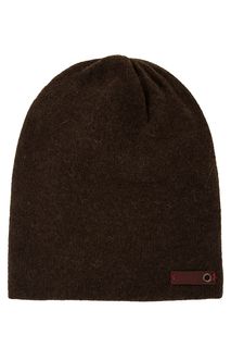 Шерстяная шапка темно-коричневого цвета Noryalli