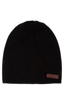 Шерстяная шапка черного цвета Noryalli