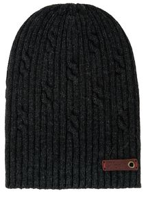 Темно-серая шапка из шерсти альпаки Noryalli