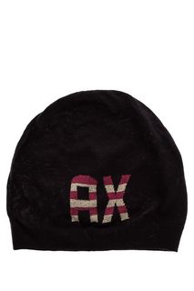 Тонкая шапка из полушерсти с блестящей нитью Armani Exchange