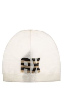Тонкая шапка из полушерсти с блестящей нитью Armani Exchange