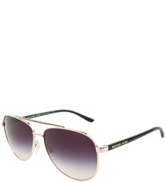 Солнцезащитные очки с фиолетовыми линзами Michael Kors